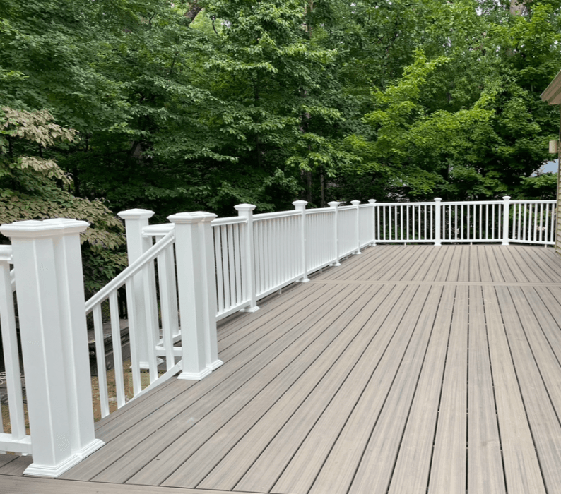 Deck addition